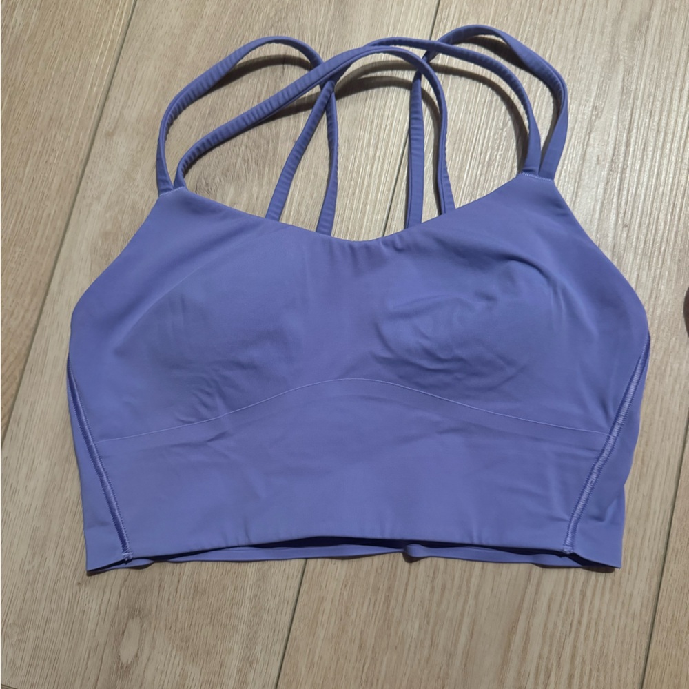 Purple cloud lululemon bra